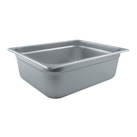 Winco 1/2 Size 4 in Steam Table Pan SPJL-204
